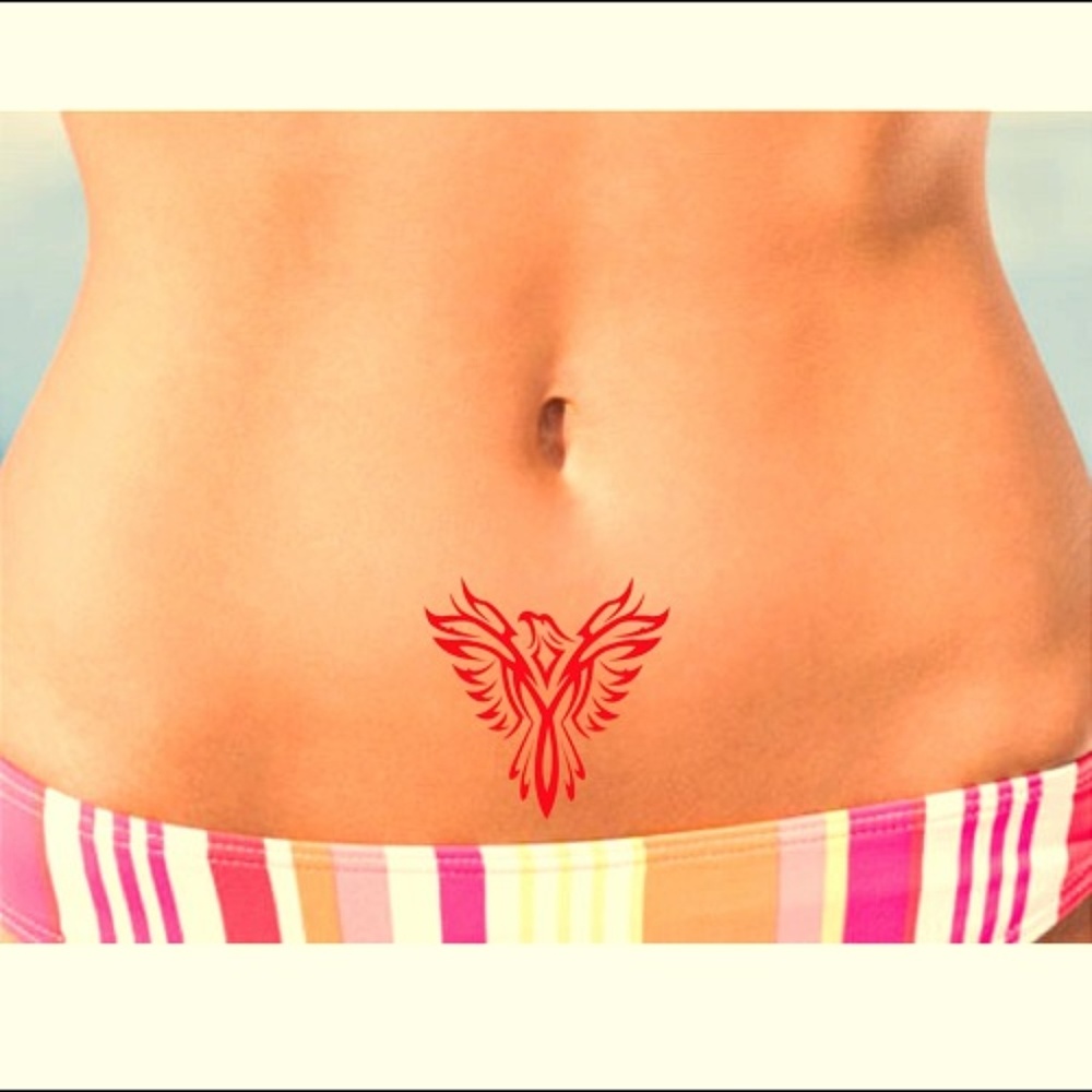 Phoenix Women's Temp Tattoo